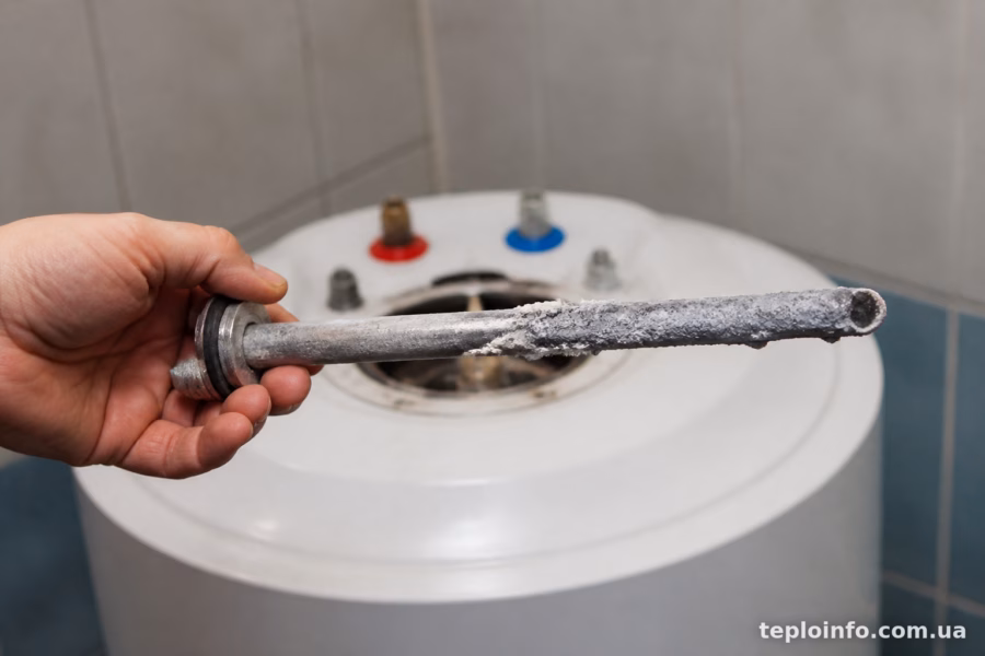 Ознаки того, що анод вже "з'ївся"